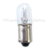Miniature lamp 110/130V 2/3W BA9S T10x28 clear glass bulb with metal base
